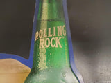 Vintage Rolling Rock Tin Advertising Sign-Latrobe Brewing Co. Latrobe PA Mancave