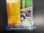 Vintage Rolling Rock Tin Advertising Sign-Latrobe Brewing Co. Latrobe PA Mancave