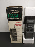 Vtg Realistic TRC-83 3Channel Transceiver Militaria Walkie-Talkie w/ OriginalBox