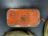 Vtg WWII First Aid Packet, US Gov't Carlisle Model Wound Tin + Medical Pouches
