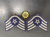 Vintage US Air Force Patches & American Legion Patch for Jacket Vest Shirt Nice