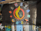 Vintage "Our Cause Was Just" Vietnam Veteran Flag Airborne Militaria Flag Nice