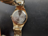 Style & Co. Women's Wristwatch Silver Band W/Diamond Accents-Diamond Bezel Nice