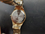 Style & Co. Women's Wristwatch Silver Band W/Diamond Accents-Diamond Bezel Nice