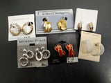 Collection of 6 Pairs of Women's Earrings Charter Club Adrienne Picard Gorgeous