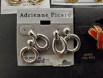 Collection of 6 Pairs of Women's Earrings Charter Club Adrienne Picard Gorgeous