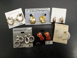 Collection of 6 Pairs of Women's Earrings Charter Club Adrienne Picard Gorgeous