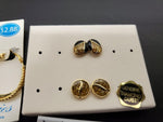 Collection of 9 Pairs of Women's Earrings-Cubic Zirconia Signature Studio Nice