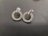 Collection of 9 Pairs of Women's Earrings-Cubic Zirconia Signature Studio Nice