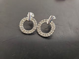 Collection of 9 Pairs of Women's Earrings-Cubic Zirconia Signature Studio Nice