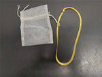 Classy Women's Faux Gold Thick Necklace Fashionable Timeless Present Gift Mother