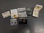 Collection of 10 Pairs of Women's Earrings-Gold Worthington Trifari Revlon Nice!