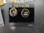 Collection of 10 Pairs of Women's Earrings-Gold Worthington Trifari Revlon Nice!
