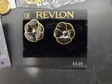 Collection of 10 Pairs of Women's Earrings-Gold Worthington Trifari Revlon Nice!