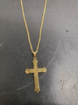 Gorgeous Collection 3 Women's Necklaces & Pendants Gold Chain Gold Cross Present