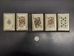 Royal Straight Flush of Spades Metal Throwing Cards 5  10 DO NOT LIST ON EBAY!!