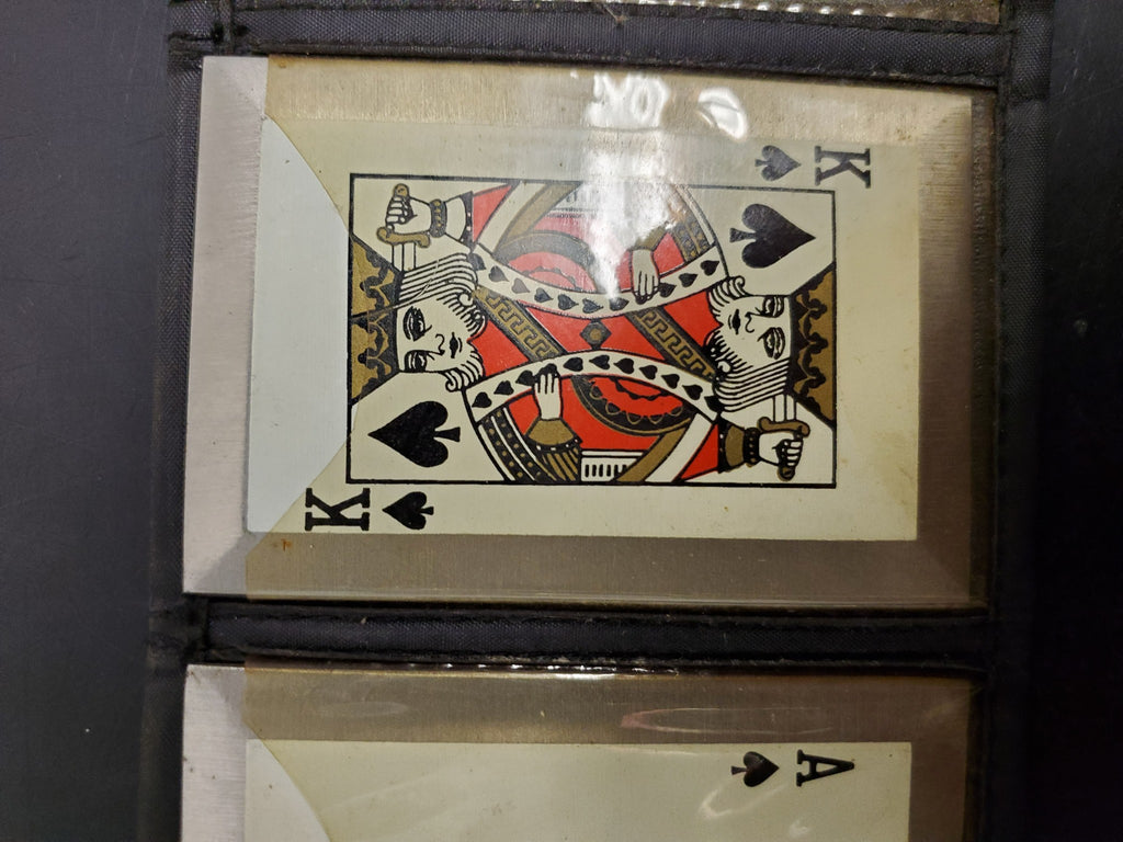 Metal Throwing Cards - Royal Flush & Aces