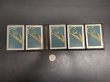 Royal Straight Flush of Spades Metal Throwing Cards 5  10 DO NOT LIST ON EBAY!!