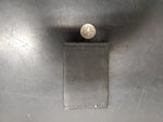 6 Metal Throwing Cards with US Currency-$1,5,10,20,50 & 100