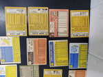 27 Vintage 1960's-70's Topps Baseball Trading Cards Pirates Braves Yankees Nice!