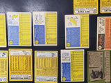 27 Vintage 1960's-70's Topps Baseball Trading Cards Pirates Braves Yankees Nice!