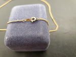 12 K Gold Necklace W/ Cross Pendant Classy Collectible Present Mother Girlfriend
