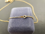 12 K Gold Necklace W/ Cross Pendant Classy Collectible Present Mother Girlfriend