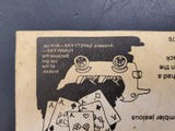 1976 ITT C.B.C Krazy Cars Trading Card "Booick" w/Safety, Funny & Car FAX Unique