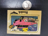 1976 ITT C.B.C Krazy Cars Trading Card "Booick" w/Safety, Funny & Car FAX Unique