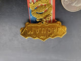 Jr. O.U.A.M (Order United American Mechanics) GeoShiffler #177 Council Gold Pin