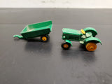 Vintage Matchbox Series Lesney England No. 50 & 51 Tractor & Trailer Pair Green