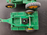 Vintage Matchbox Series Lesney England No. 50 & 51 Tractor & Trailer Pair Green