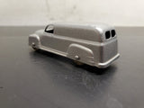 Vintage Silver Glossy 1950's Chevrolet Panel Van Tootsie Toy Made in U.S.A.