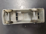 Vintage Silver Glossy 1950's Chevrolet Panel Van Tootsie Toy Made in U.S.A.