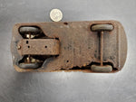 Vtg 1940's-50's Courtland FBI Riot Squad Car Tin Litho Friction Walt Reach Toy