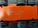 Vintage Mattel Inc. 1971 Wooden Block Toy 6 Wheeled Truck Made in Korea Unique