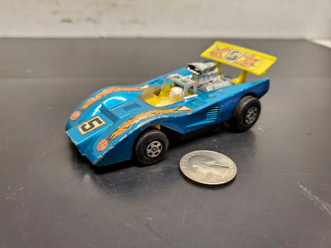Vtg 1974 Matchbox Speed Kings K-51 Barracuda England Lesney Racecar #5 STP Oil