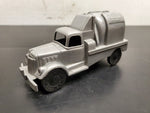 Vtg Rare Old Marx Plastic Toy Lumar Concrete Company Silver Truck And Generator!