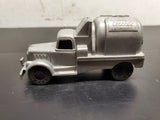 Vtg Rare Old Marx Plastic Toy Lumar Concrete Company Silver Truck And Generator!