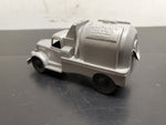 Vtg Rare Old Marx Plastic Toy Lumar Concrete Company Silver Truck And Generator!