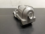 Vtg Rare Old Marx Plastic Toy Lumar Concrete Company Silver Truck And Generator!