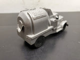 Vtg Rare Old Marx Plastic Toy Lumar Concrete Company Silver Truck And Generator!