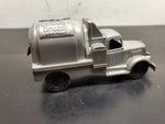 Vtg Rare Old Marx Plastic Toy Lumar Concrete Company Silver Truck And Generator!