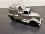 Vtg Rare Old Marx Plastic Toy Lumar Concrete Company Silver Truck And Generator!
