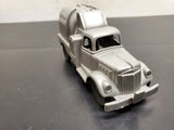 Vtg Rare Old Marx Plastic Toy Lumar Concrete Company Silver Truck And Generator!