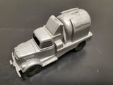 Vtg Rare Old Marx Plastic Toy Lumar Concrete Company Silver Truck And Generator!