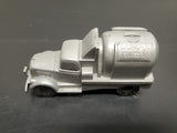 Vtg Rare Old Marx Plastic Toy Lumar Concrete Company Silver Truck And Generator!