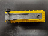 Vintage Tootsie Toy Yellow Gravel Hauler Chicago ILL Made in USA Metal Base