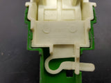 Vintage 1970 Tootsie Toy Green Flat Bed Tow Truck White Interior Chicago USA