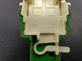 Vintage 1970 Tootsie Toy Green Flat Bed Tow Truck White Interior Chicago USA